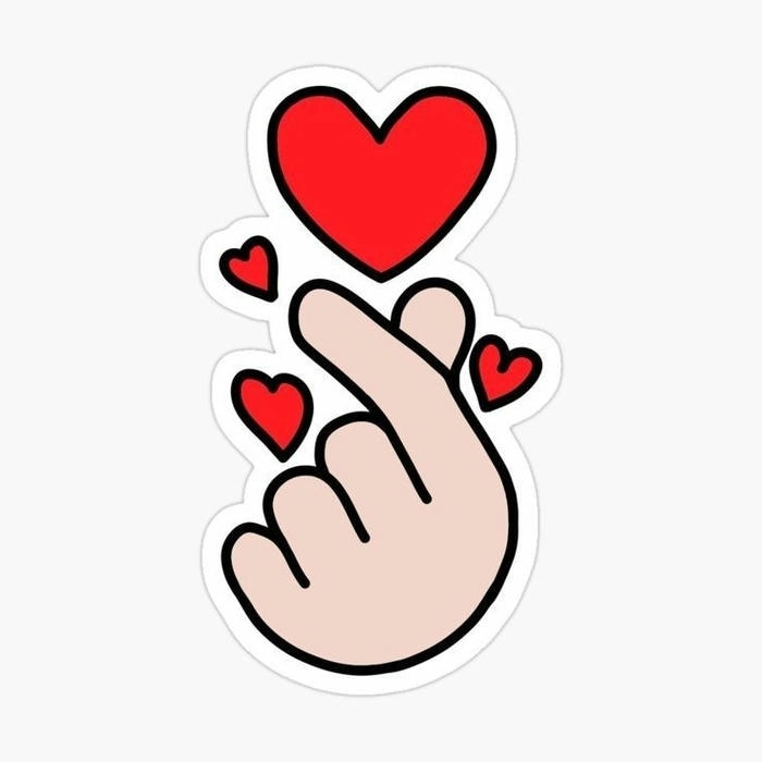 Hình ảnh sticker cute dễ vẽ cho mọi người