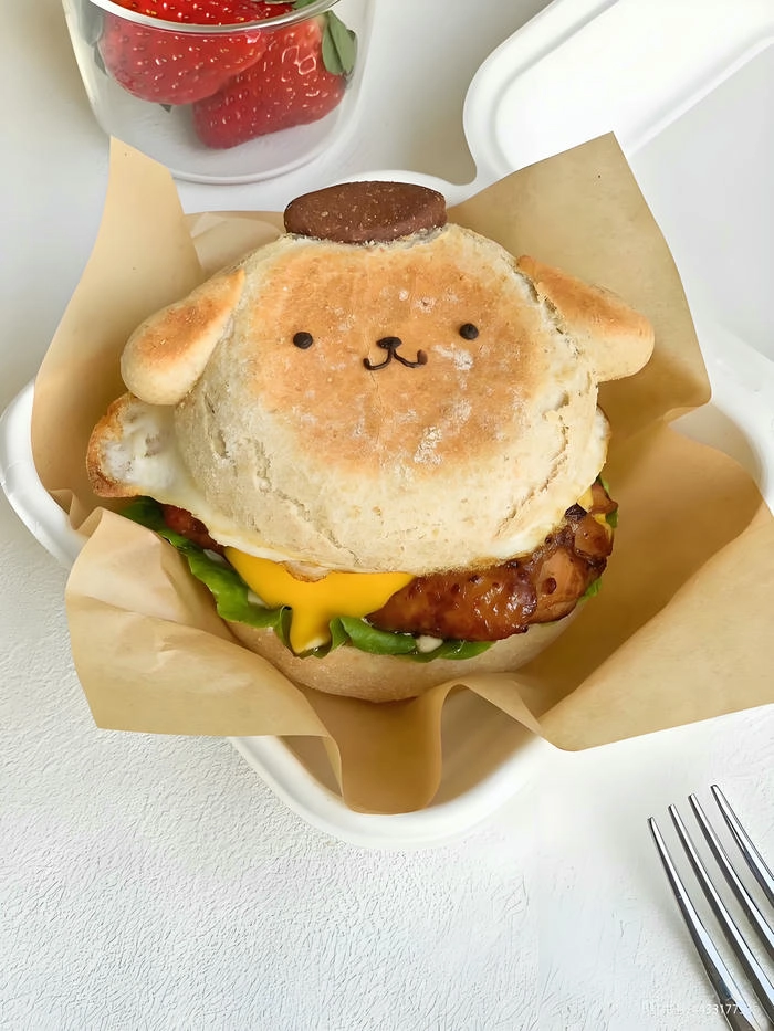 Hình ảnh sticker đồ ăn cute độc đáo