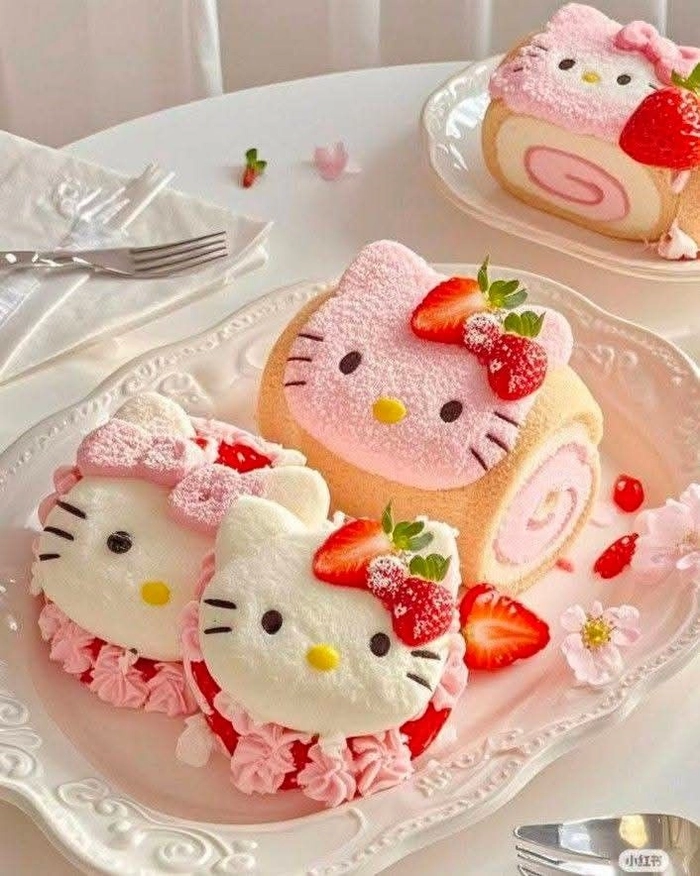 Hình ảnh sticker đồ ăn cute vui vẻ