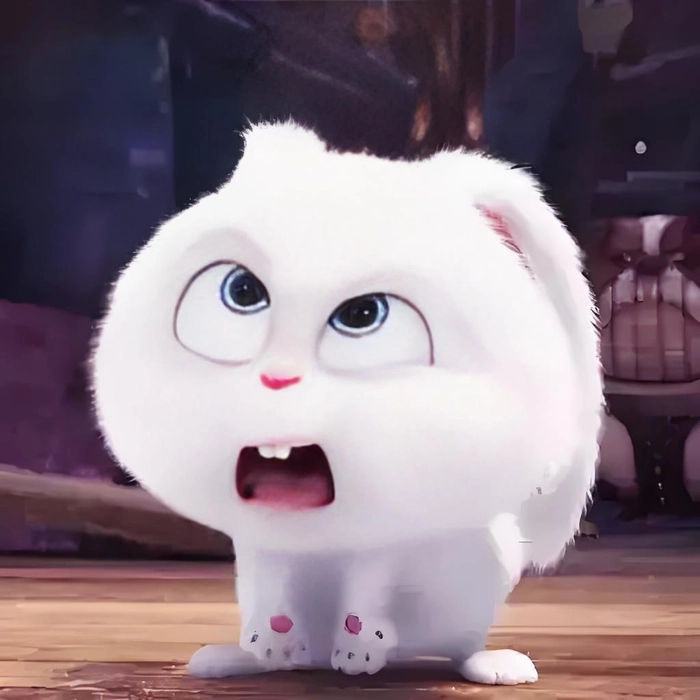 Hình ảnh thỏ Snowball dễ thương hoạt hình