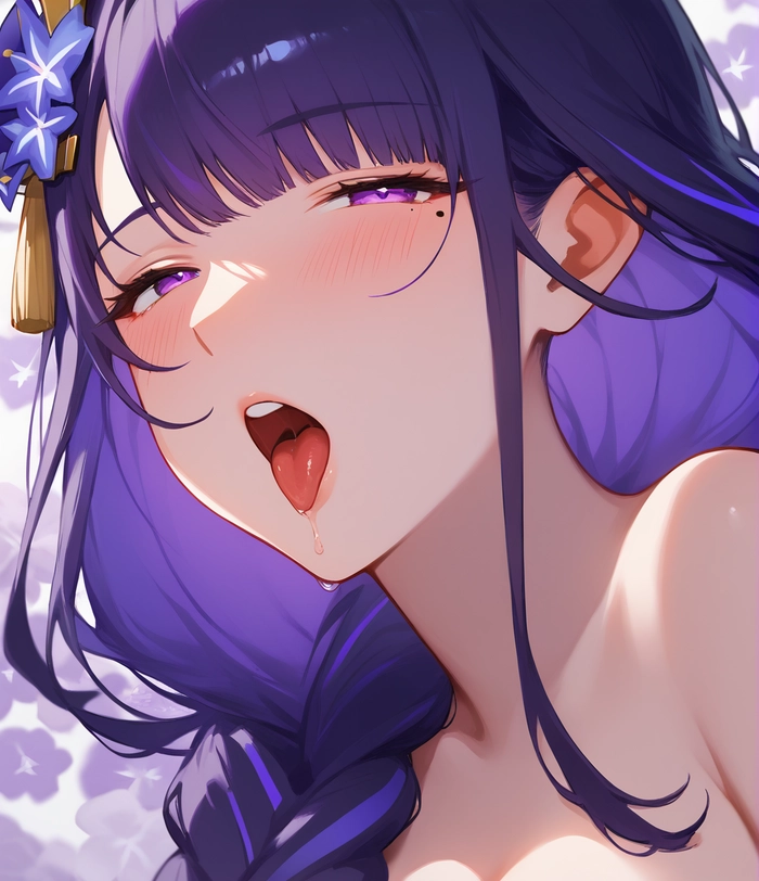 Hình anime gái lè lưỡi cute đáng yêu