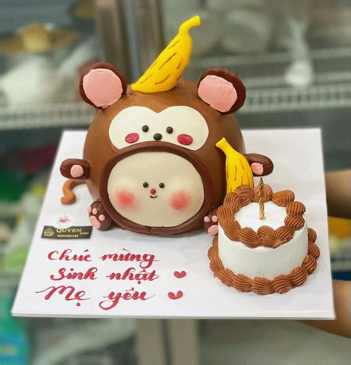 Hình bánh sinh nhật cute nhiều màu sắc