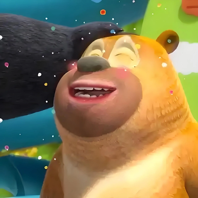 Hình chế gấu Boonie meme siêu lầy