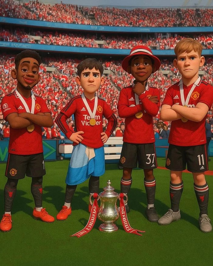Hình chibi Manchester United siêu đáng yêu