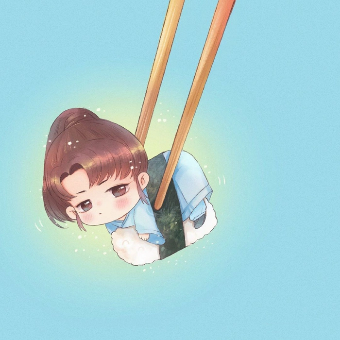 Hình chibi Thái Từ Khôn đáng yêu