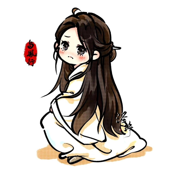Hình chibi Triệu Lệ Dĩnh cực cute đáng yêu