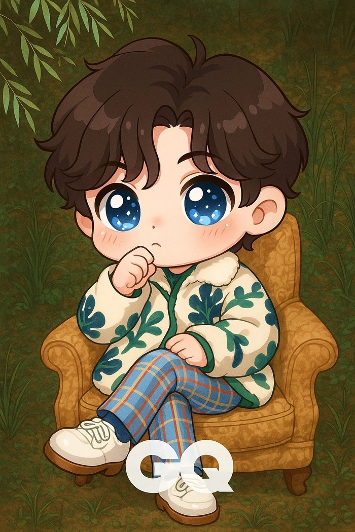 Hình chibi V BTS dễ thương độc đáo