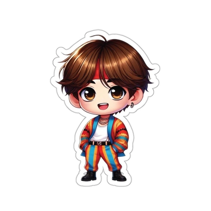 Hình chibi V BTS ngộ nghĩnh siêu đáng yêu