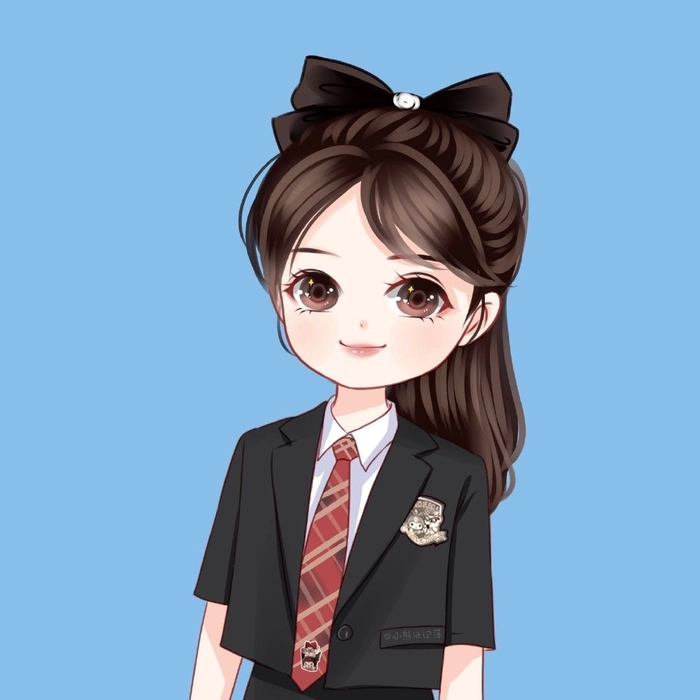 Hình chibi của Triệu Lộ Tư xinh xắn