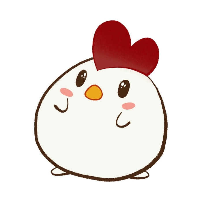Hình con gà cute đáng yêu nhất