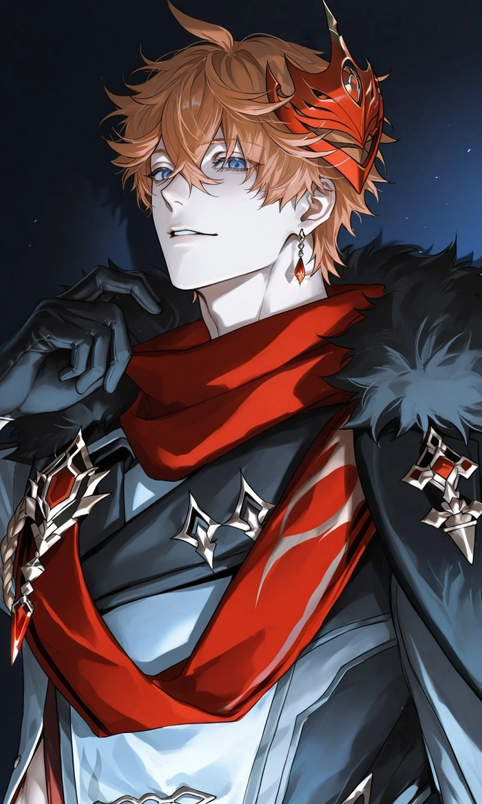 Hình nền Childe phong cách anime