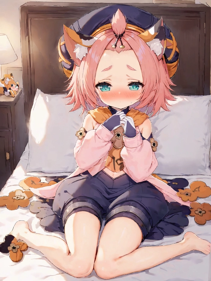 Hình nền Diona Genshin chibi đáng yêu cực xinh