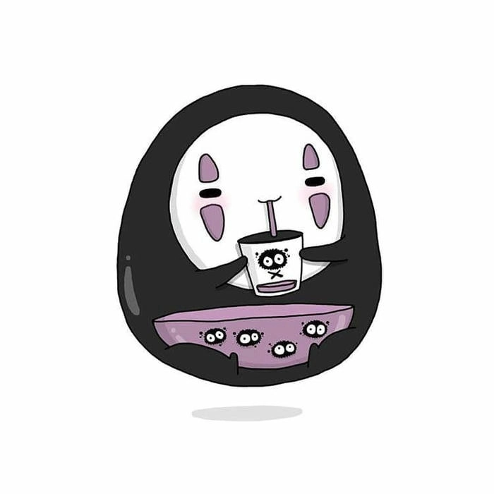 Hình nền Vô Diện cute siêu đẹp