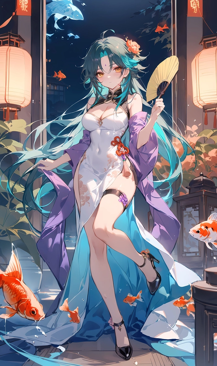 Hình nền Xiao Genshin nữ sexy cực ngầu