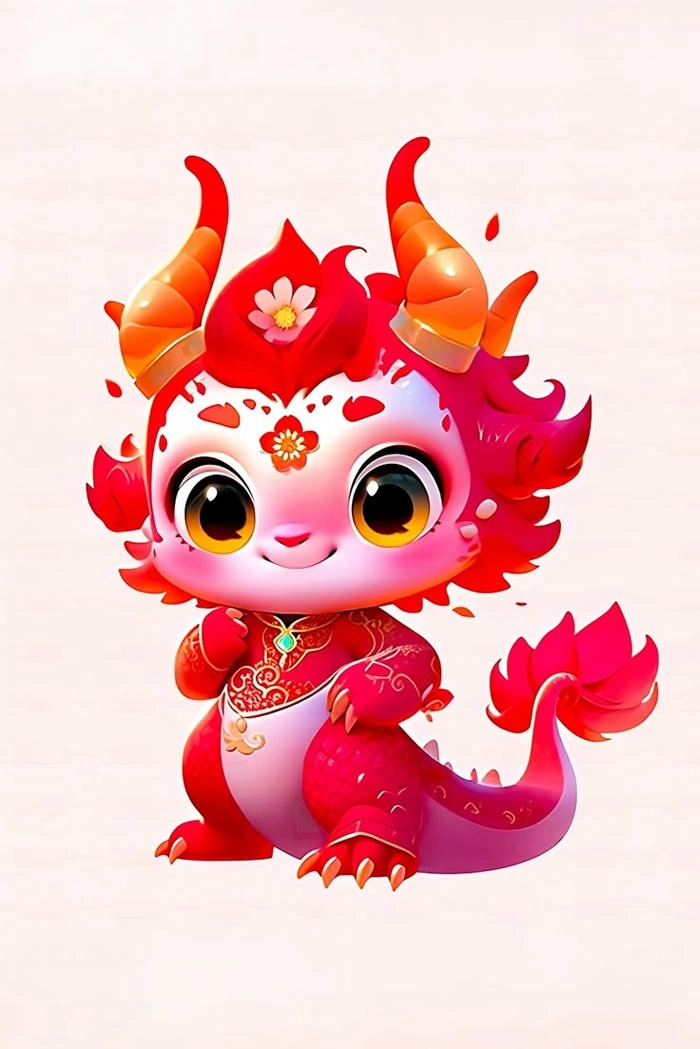 Hình nền ảnh 12 con giáp cute nhiều màu sắc