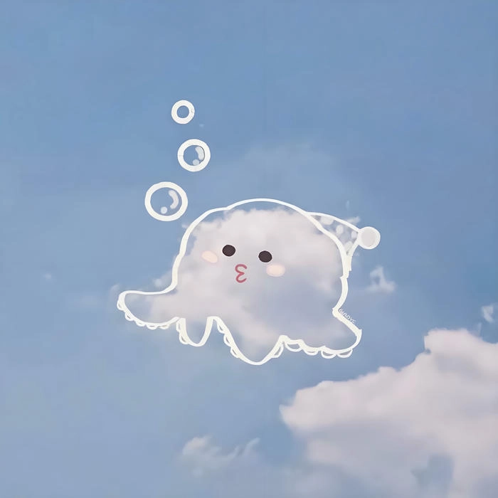 Hình nền ảnh mây đẹp cute nhẹ nhàng