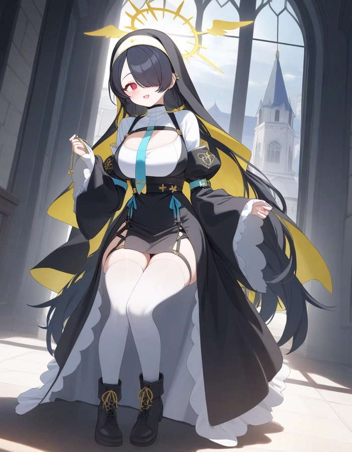 Hình nhân vật Hinata Blue Archive quyến rũ