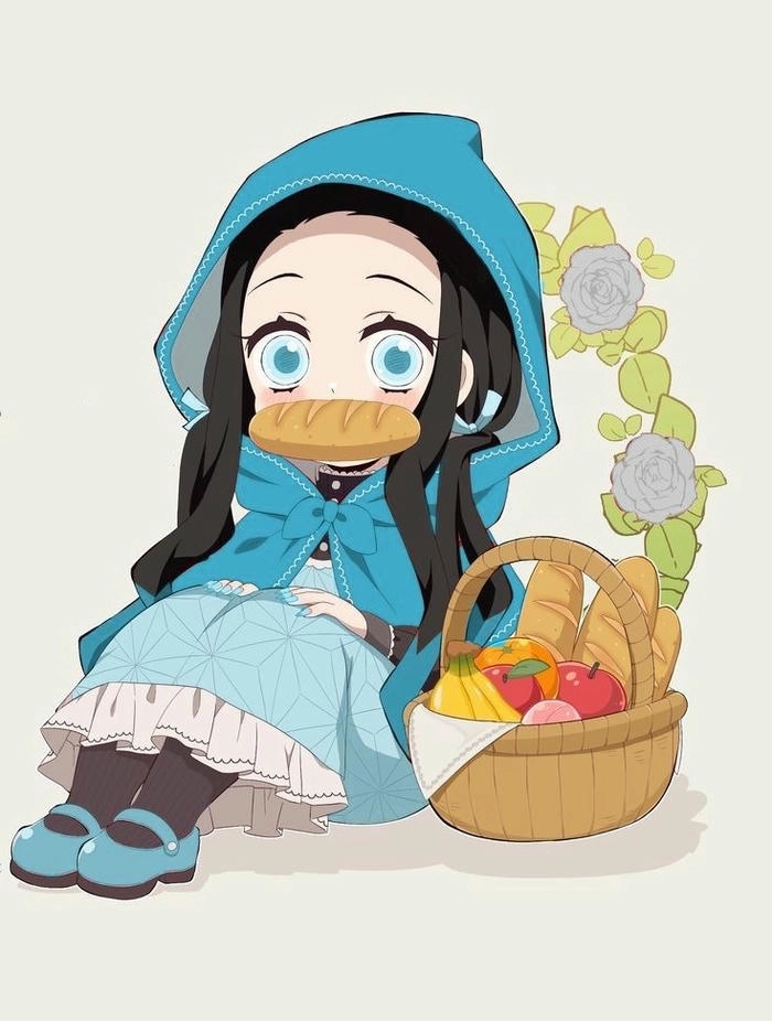 Kamado Nezuko chibi ngộ nghĩnh dễ thương