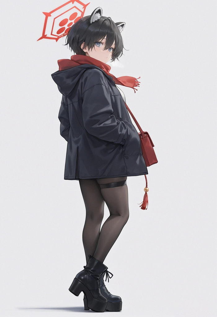 Kasuga Tsubaki Blue Archive trong fanart