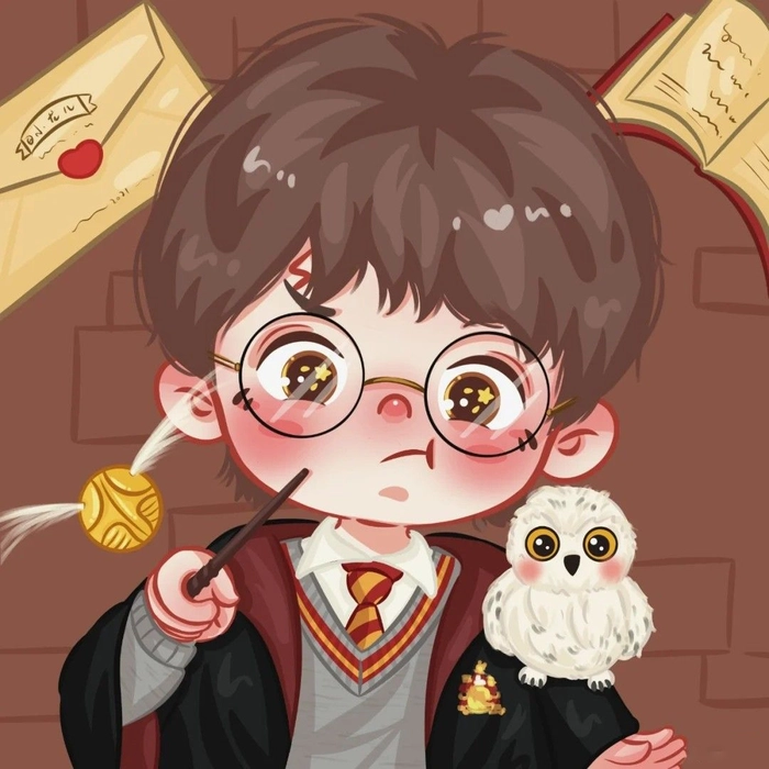 Kho ảnh Harry Potter chibi cute lung linh