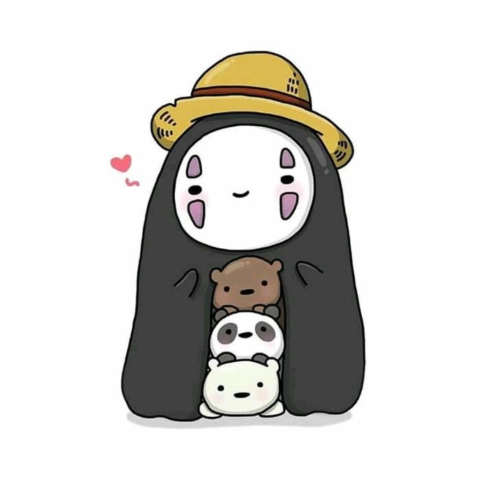Ma Vô Diện dễ thương độc đáo