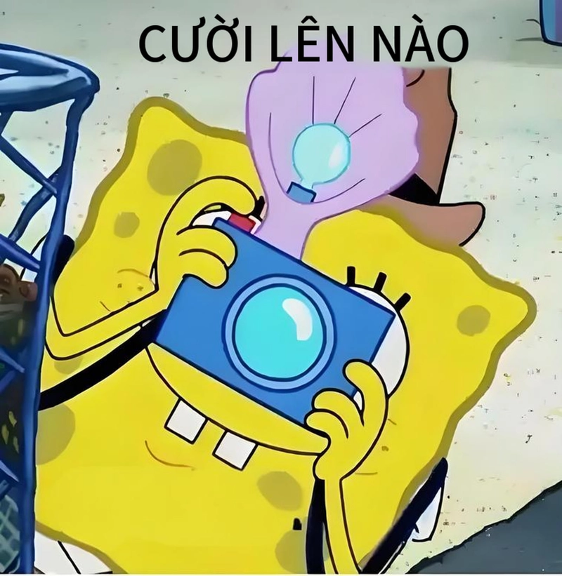 Meme Bọt Biển ngộ nghĩnh đáng yêu