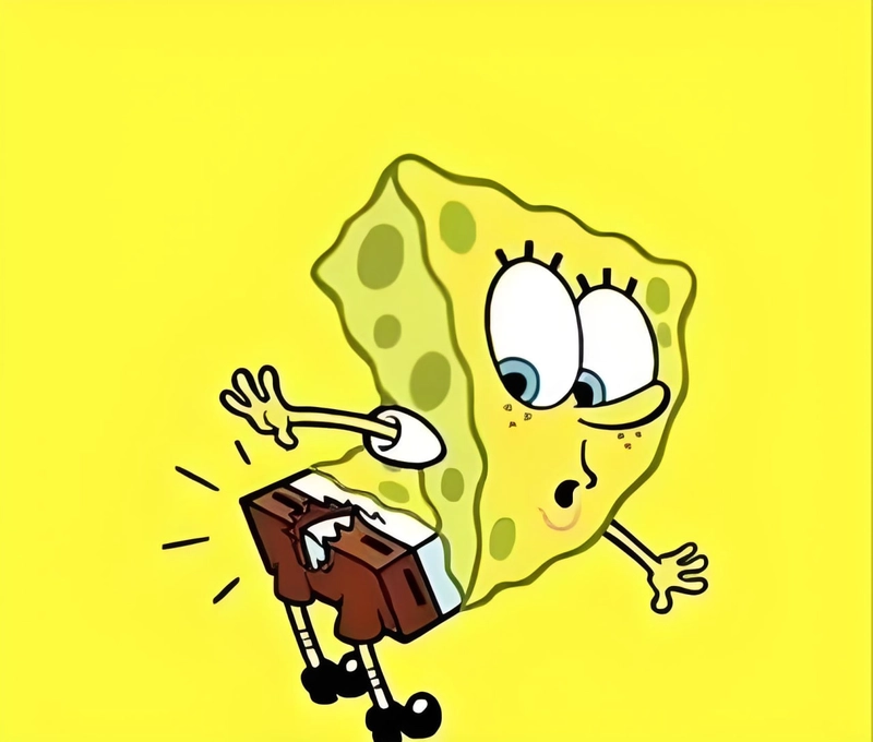 Meme Bọt Biển siêu dễ thương hài