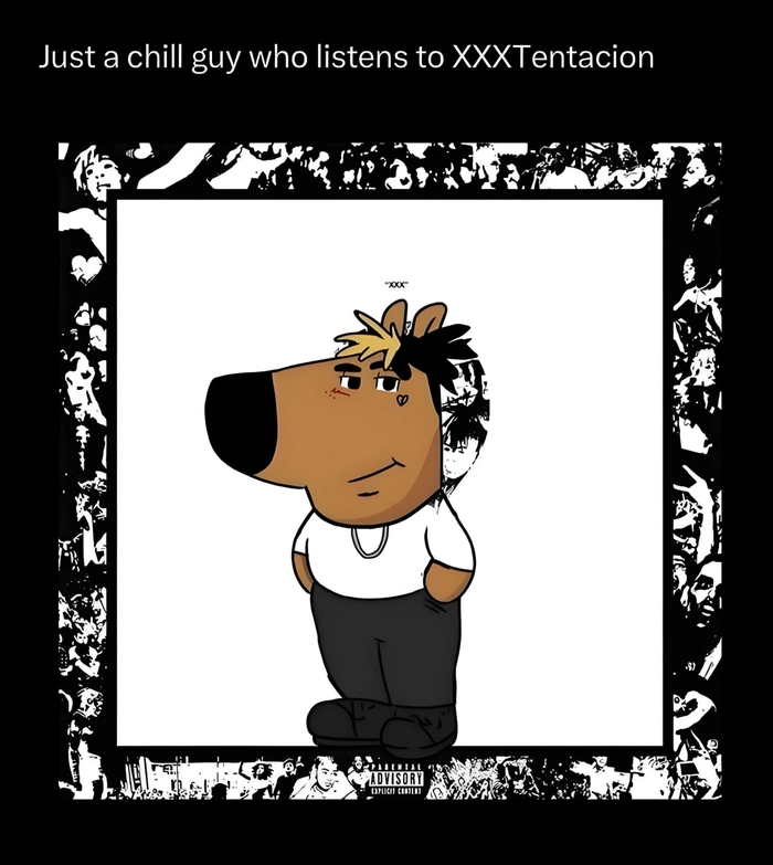 Meme Chill Guy chế cực chất