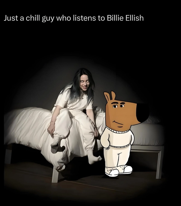 Meme Chill Guy ngầu troll vui