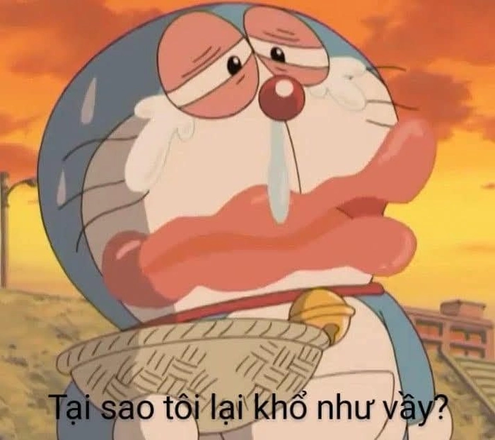 Meme Doraemon cười xỉu