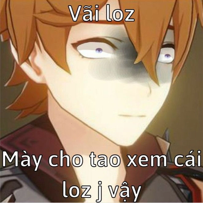 Meme Genshin Impact cute bá đạo