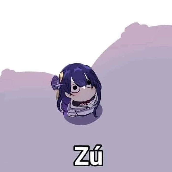 Meme Genshin Impact cute khó đỡ