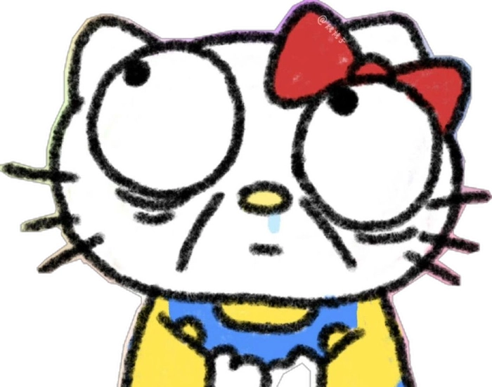 Meme Hello Kitty cơ bắp bá đạo