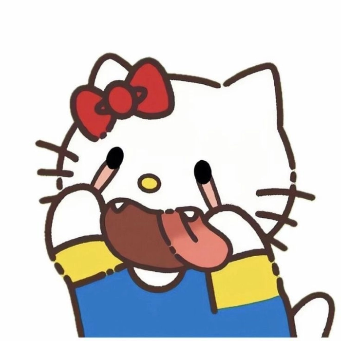 Meme Hello Kitty hài hước khó đỡ