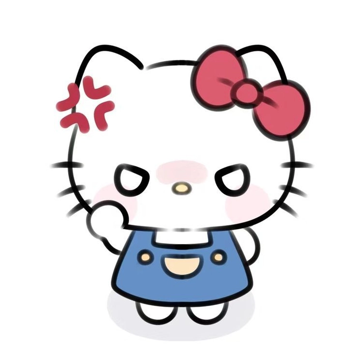 Meme Hello Kitty hài troll bạn bè