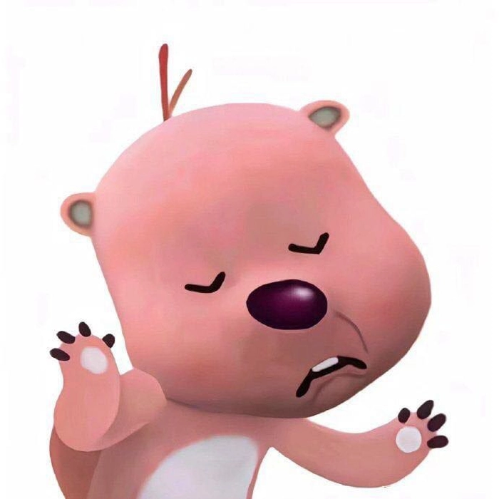 Meme Loopy hồng cute hết nấc