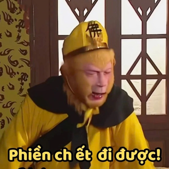 Meme Ngộ Không chế bựa hài hước