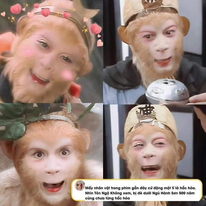 Meme Ngộ Không hài hước đáng yêu