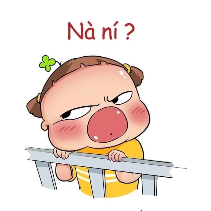 Meme Quỳnh Aka cười đáng yêu