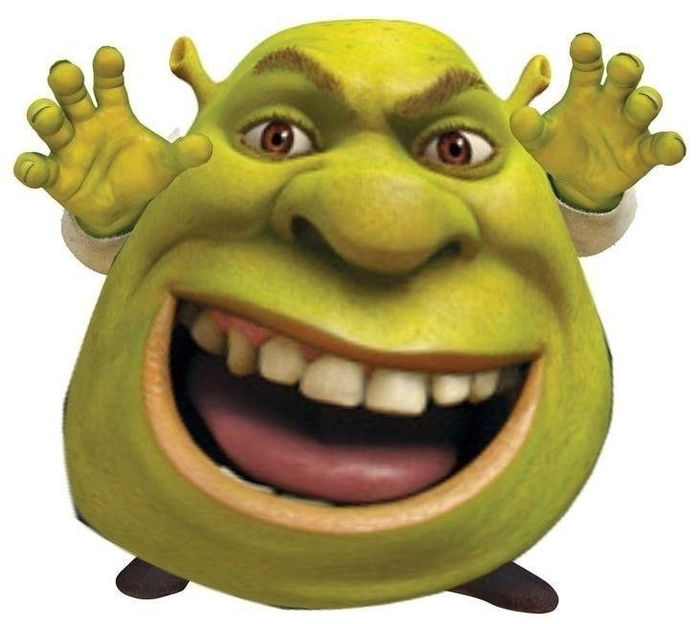 Meme Shrek ngầu lầy chất chơi