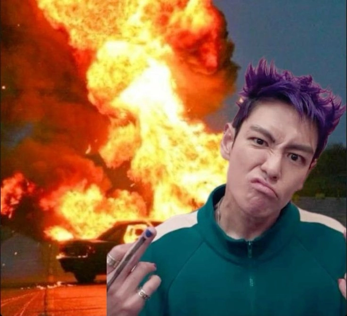 Meme Squid Game lầy bá đạo