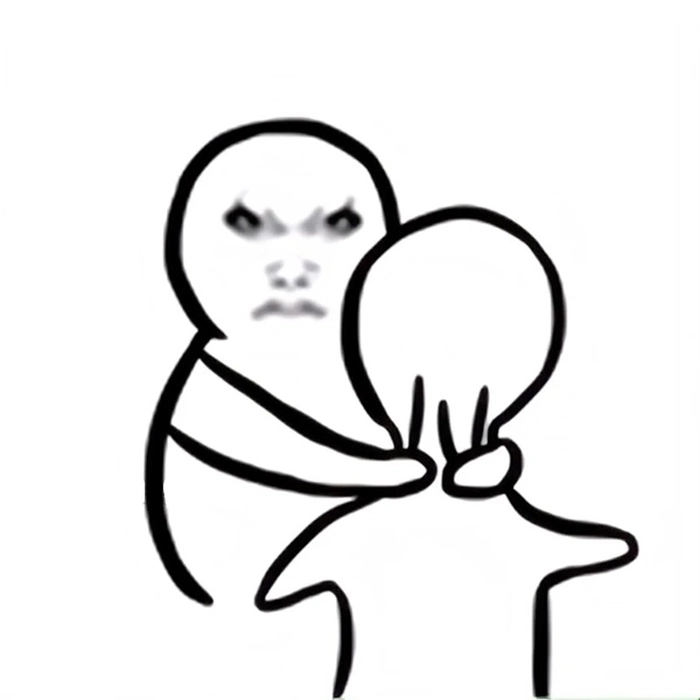 Meme bóp cổ troll bạn cực bựa