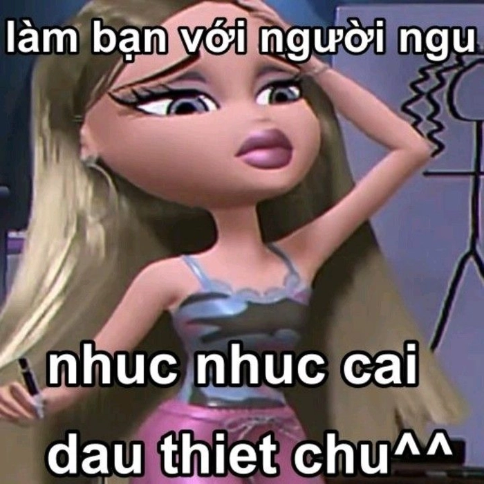 Meme chửi ngu cực hài hước