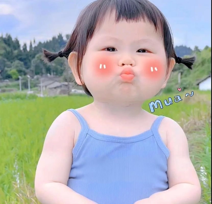 Meme em bé cute làm avatar