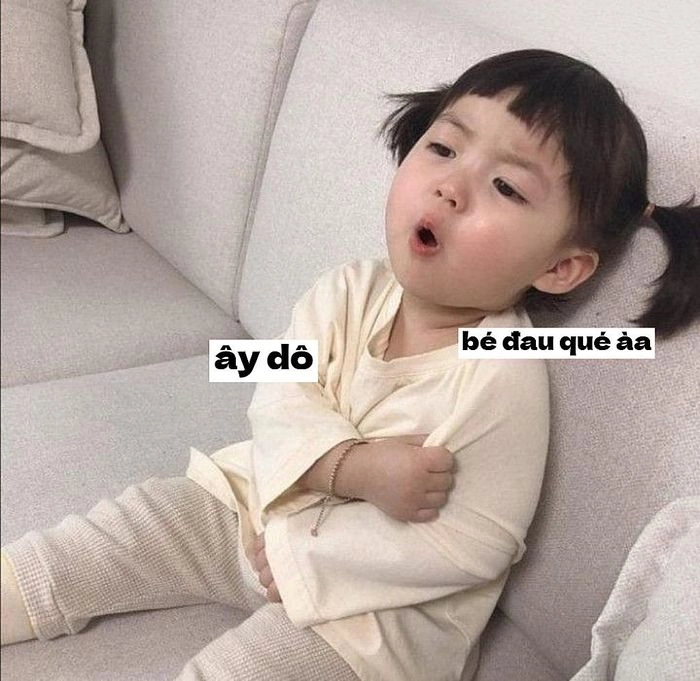 Meme em bé dễ thương hot trend