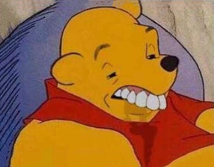 Meme gấu Pooh mặn mà cực bá đạo