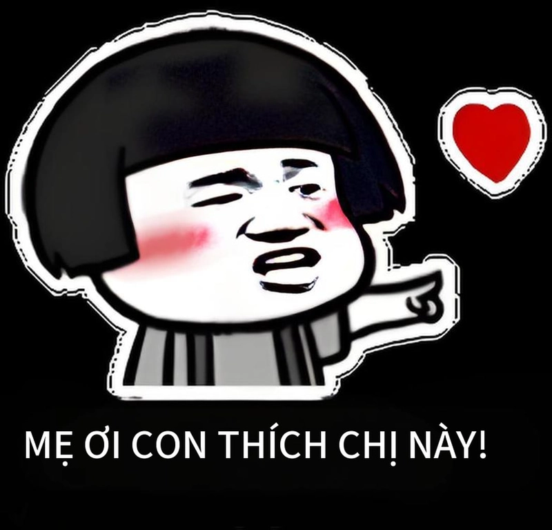 Meme gấu trúc bắn tim độc đáo