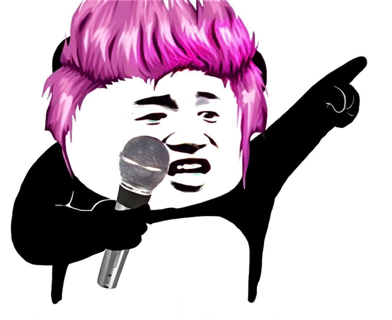 Meme gấu trúc slay troll chất cười bể bụng