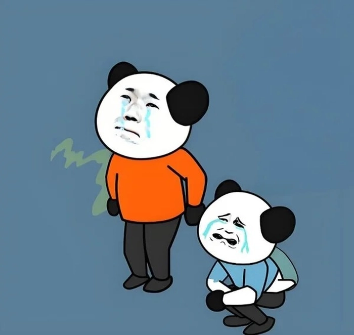 Meme sợ hãi dễ thương đáng yêu