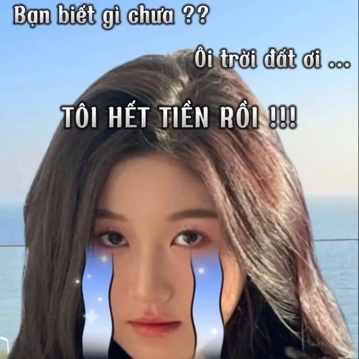 Meme tiền đâu vui nhộn dễ thương